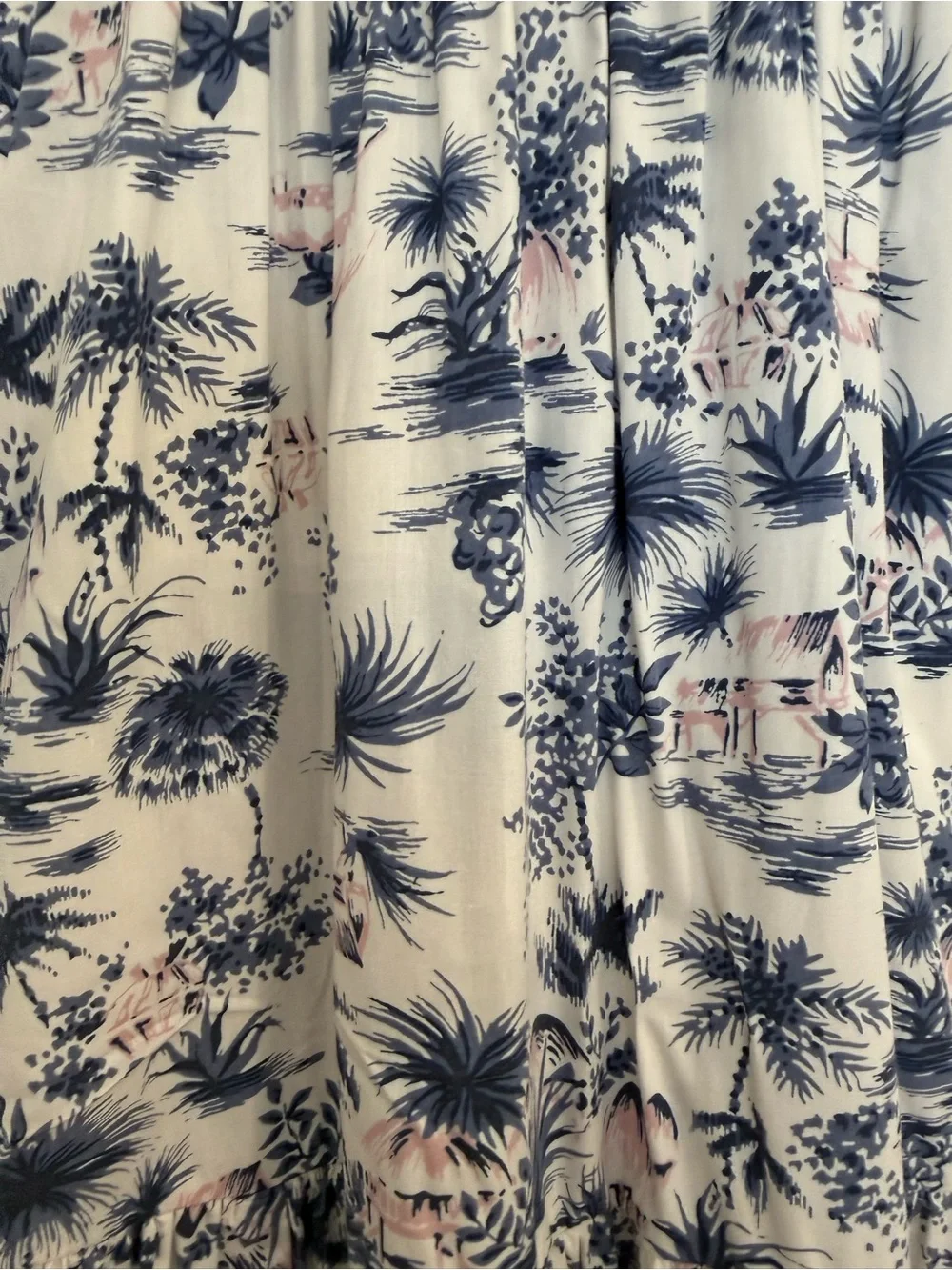 Abercrombie & Fitch Smocked Maxi Dress